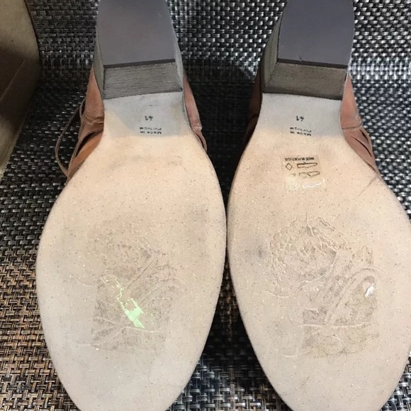 Free People Hybrid Strappy Leather Ankle Boot 41 - Picture 7 of 8